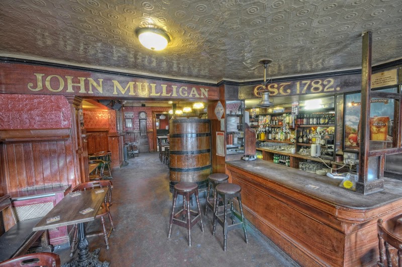 Mulligan's of Poolbeg Street, Dublin — pouring pints since 1782 and widely cited as the city's most-unchanged traditional pub.